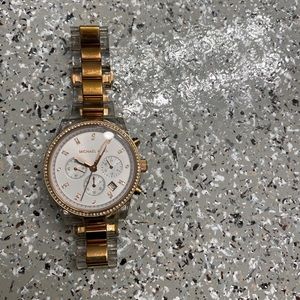 Clear Micheal Kors Watch